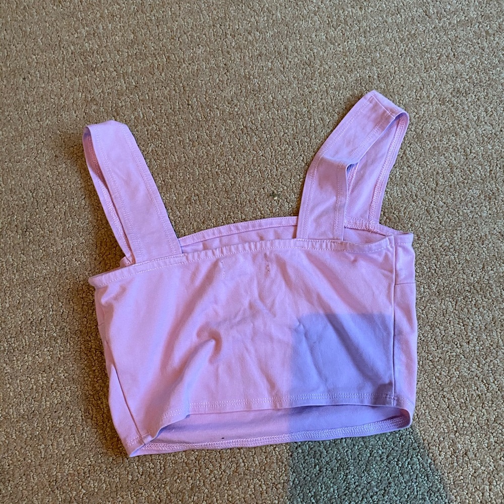 Purple crop top tank from urban